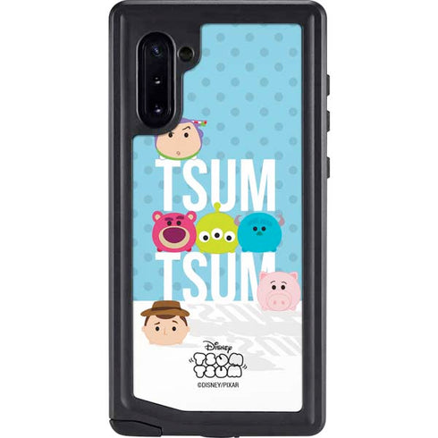 Disney Tsum Tsum Toy Story charcaters Galaxy Note 10 Waterproof Case