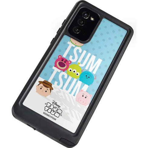Disney Tsum Tsum Toy Story charcaters Galaxy Note20 5G Waterproof Case