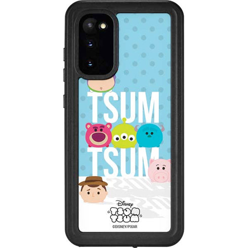Disney Tsum Tsum Toy Story charcaters Galaxy S20 Waterproof Case