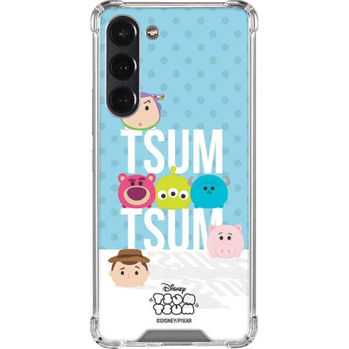 Disney Tsum Tsum Toy Story charcaters Galaxy S23 Plus Clear Case