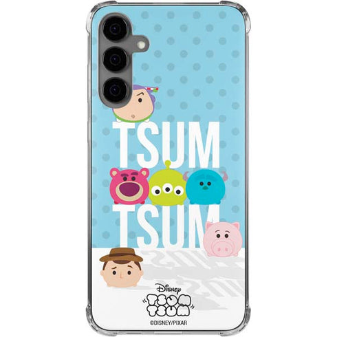 Disney Tsum Tsum Toy Story charcaters Galaxy S24 Plus Clear Case