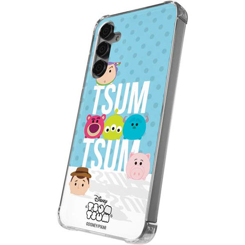 Disney Tsum Tsum Toy Story charcaters Galaxy S24 Plus Clear Case