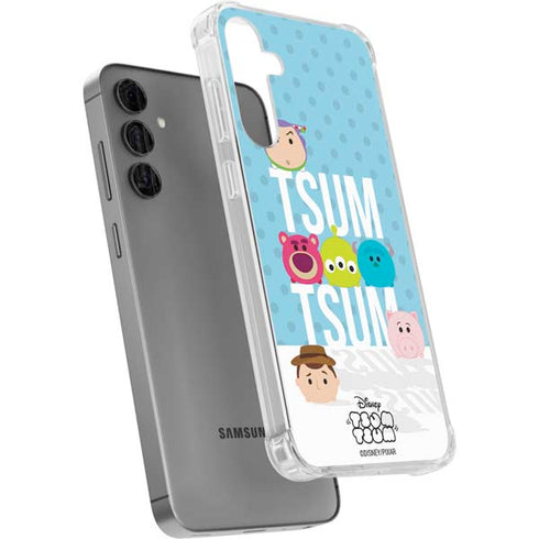 Disney Tsum Tsum Toy Story charcaters Galaxy S24 Plus Clear Case