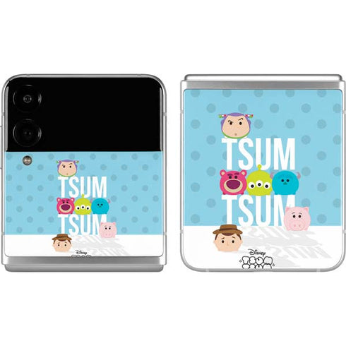 Disney Tsum Tsum Toy Story charcaters Galaxy Z Flip4 5G Skin
