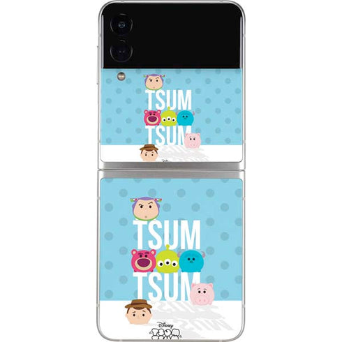 Disney Tsum Tsum Toy Story charcaters Galaxy Z Flip4 5G Skin
