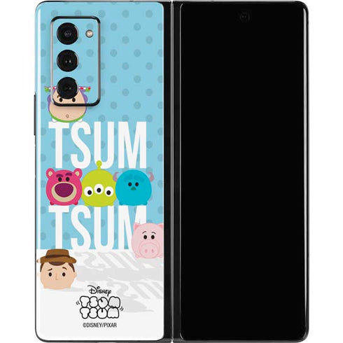 Disney Tsum Tsum Toy Story charcaters Galaxy Z Fold2 5G Skin