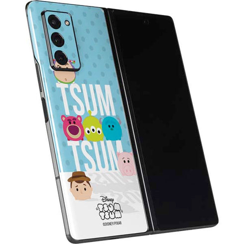Disney Tsum Tsum Toy Story charcaters Galaxy Z Fold2 5G Skin