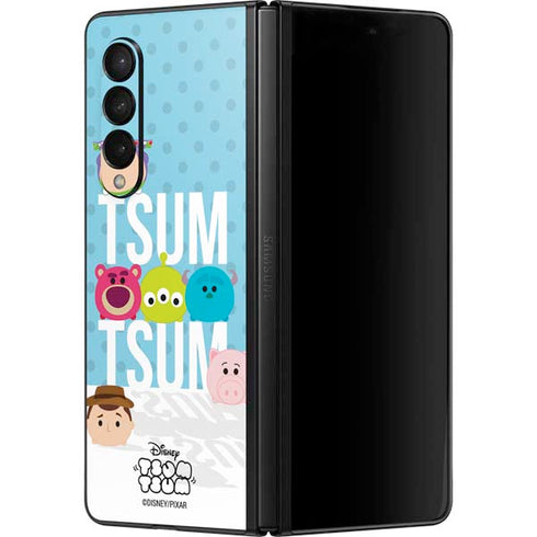 Disney Tsum Tsum Toy Story charcaters Galaxy Z Fold3 5G Skin