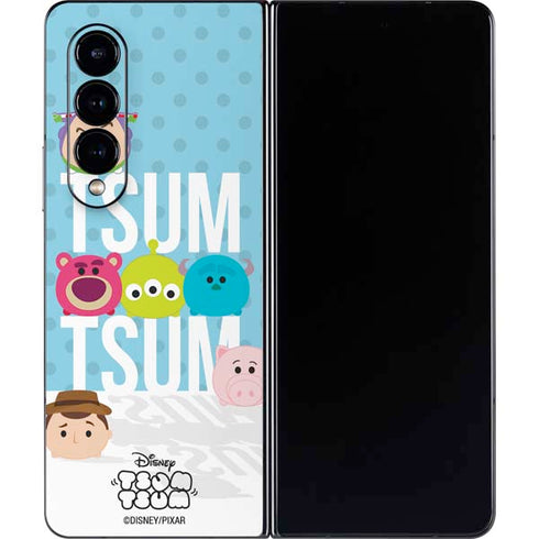 Disney Tsum Tsum Toy Story charcaters Galaxy Z Fold4 5G Skin