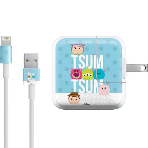 Disney Tsum Tsum Toy Story charcaters iPad Charger (10W USB) Skin