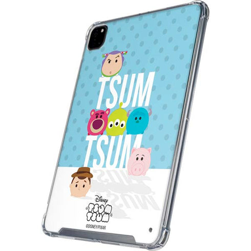 Disney Tsum Tsum Toy Story charcaters iPad Pro 12.9in (2020) Clear Case