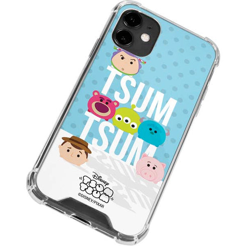 Disney Tsum Tsum Toy Story charcaters iPhone 12 Clear Case
