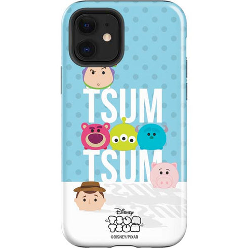 Disney Tsum Tsum Toy Story charcaters iPhone 12 Impact Case