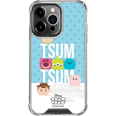 Disney Tsum Tsum Toy Story charcaters iPhone 13 Pro Clear Case