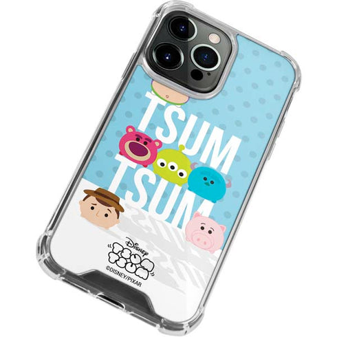 Disney Tsum Tsum Toy Story charcaters iPhone 13 Pro Clear Case