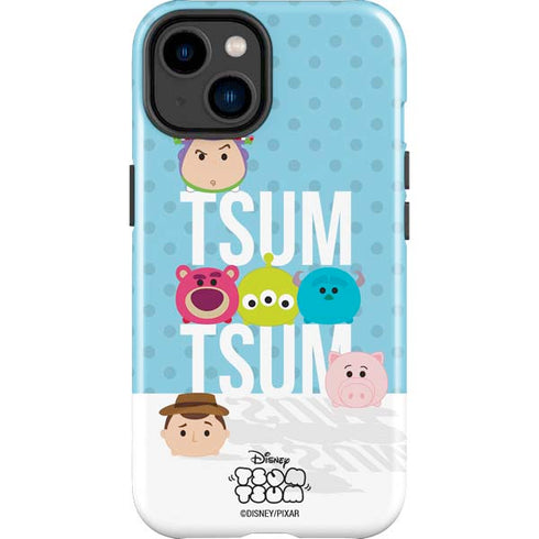 Disney Tsum Tsum Toy Story charcaters iPhone 14 Plus Impact Case