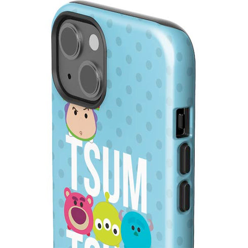 Disney Tsum Tsum Toy Story charcaters iPhone 15 Plus Impact Case
