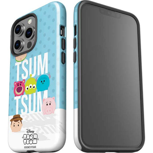 Disney Tsum Tsum Toy Story charcaters iPhone 14 Pro Impact Case