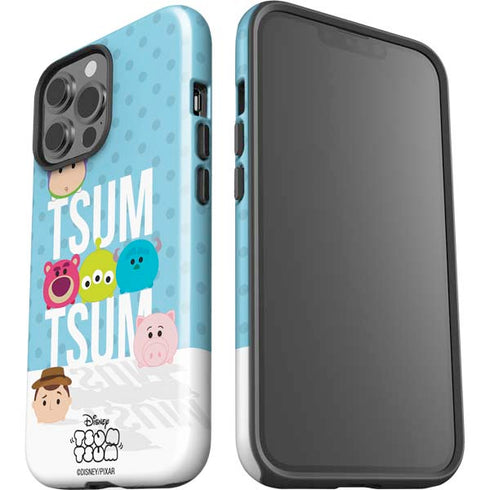 Disney Tsum Tsum Toy Story charcaters iPhone 15 Pro Max Impact Case