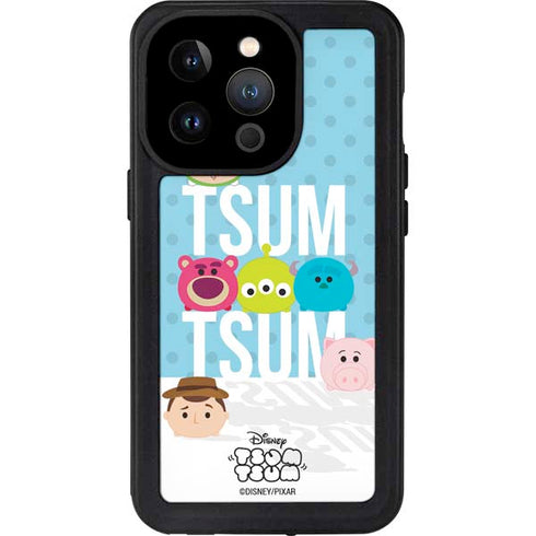 Disney Tsum Tsum Toy Story charcaters iPhone 14 Pro Waterproof Case
