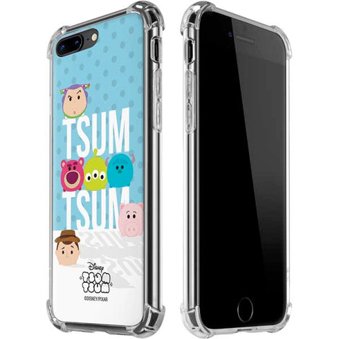 Disney Tsum Tsum Toy Story charcaters iPhone 7/8 Plus Clear Case