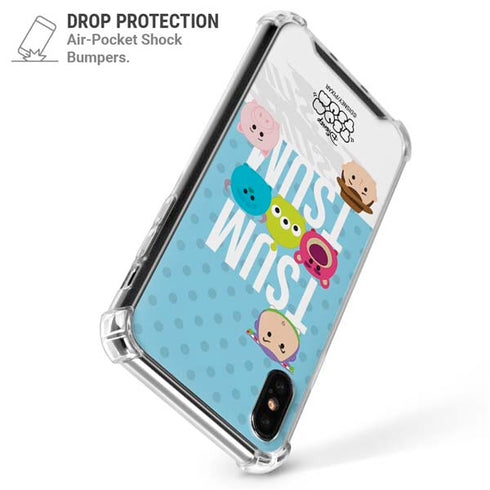Disney Tsum Tsum Toy Story charcaters iPhone XS Max Clear Case