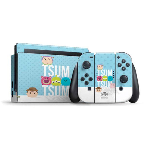 Disney Tsum Tsum Toy Story charcaters Nintendo Switch Bundle Skin