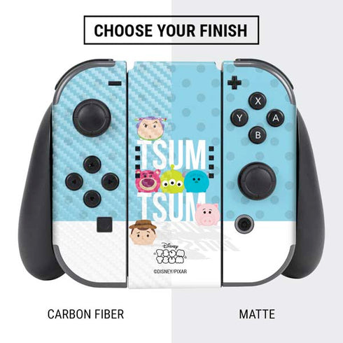 Disney Tsum Tsum Toy Story charcaters Nintendo Switch Bundle Skin