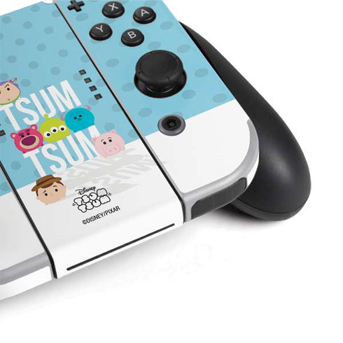 Disney Tsum Tsum Toy Story charcaters Nintendo Switch OLED (2021) Skin
