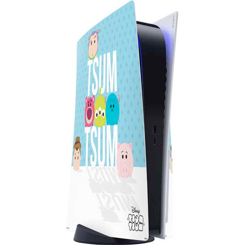 Disney Tsum Tsum Toy Story charcaters PS5 Console Skin
