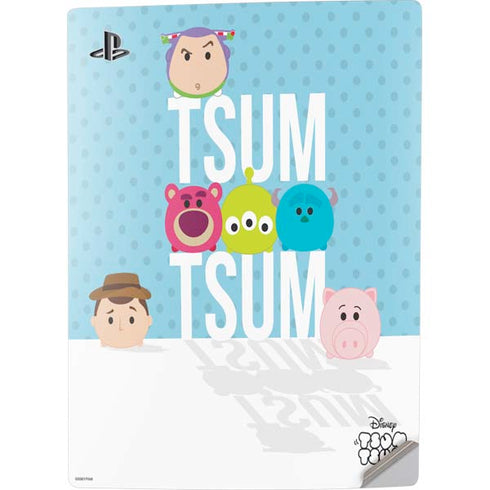 Disney Tsum Tsum Toy Story charcaters PS5 Digital Edition Console Skin