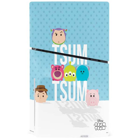 Disney Tsum Tsum Toy Story charcaters PS5 Slim Disk Bundle Skin