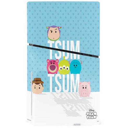 Disney Tsum Tsum Toy Story charcaters PS5 Slim Disk Console Skin