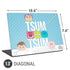 Disney Tsum Tsum Toy Story charcaters Universal Laptop 13in (10.6 x 7.6in) Skin