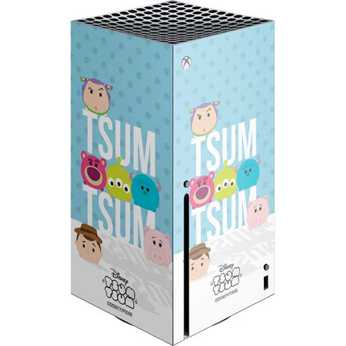 Disney Tsum Tsum Toy Story charcaters Xbox Series X Console Skin