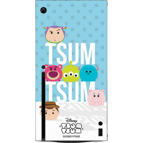 Disney Tsum Tsum Toy Story charcaters Xbox Series X Console Skin