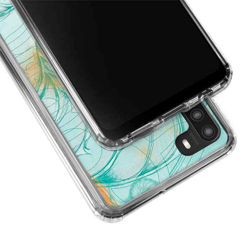 Tranquility Galaxy A21 Clear Case