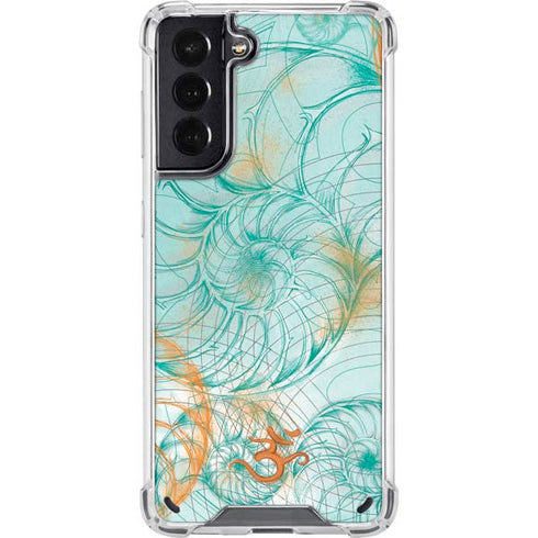 Tranquility Galaxy S21 5G Clear Case