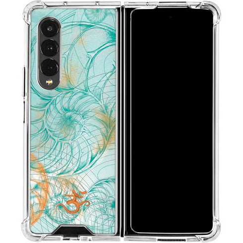 Tranquility Galaxy Z Fold4 5G Clear Case