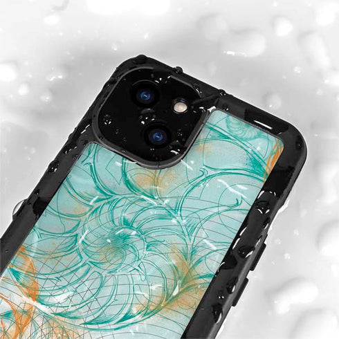 Tranquility iPhone 15 Plus Waterproof Case