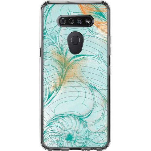 Tranquility LG K51/Q51 Clear Case