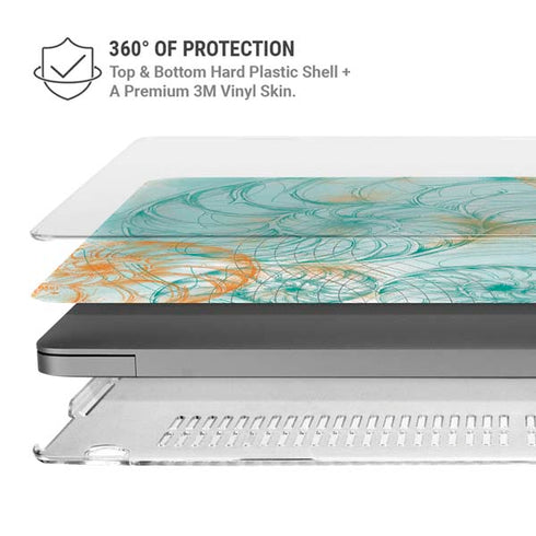 Tranquility MacBook Pro 16in (2021-25) Case plus Skin
