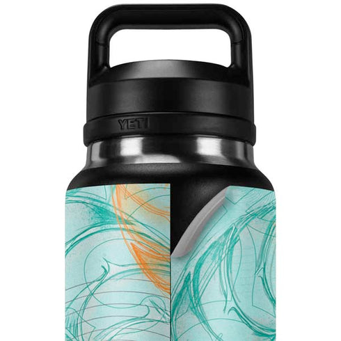 Tranquility YETI Rambler 36oz Bottle Skin