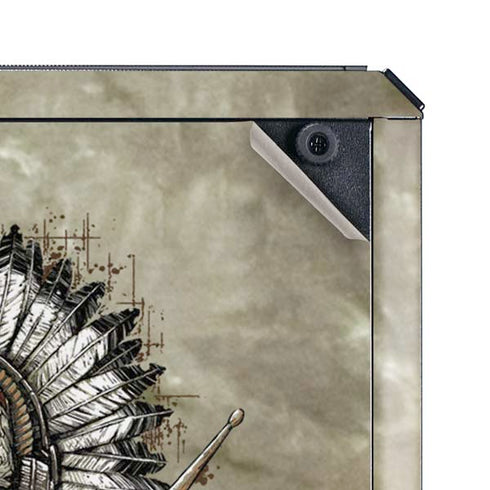 Liquid Blue Tribal Beats Cooler Master MasterBox Q300L Mini Tower Skin