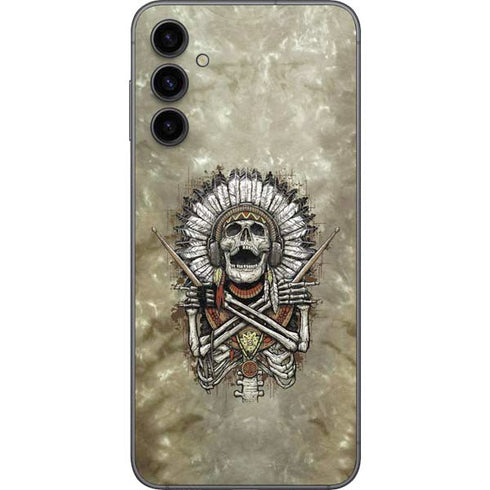 Liquid Blue Tribal Beats Galaxy A14 5G Skin