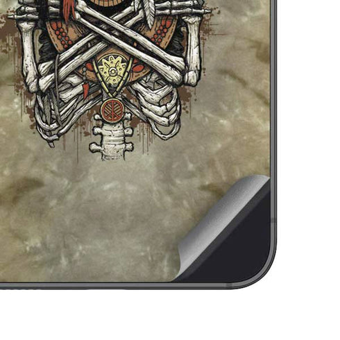 Liquid Blue Tribal Beats Galaxy A14 5G Skin