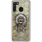 Liquid Blue Tribal Beats Galaxy A21 Clear Case