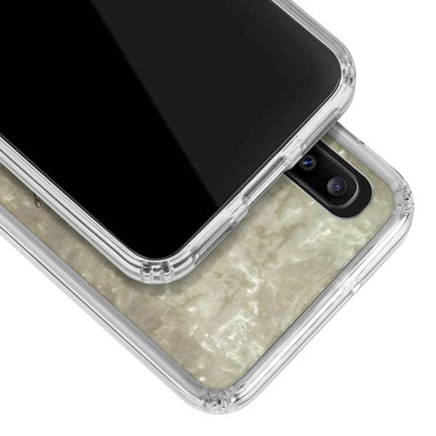 Liquid Blue Tribal Beats Galaxy A30 Clear Case