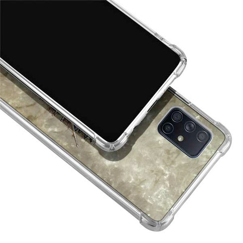 Liquid Blue Tribal Beats Galaxy A71 5G Clear Case