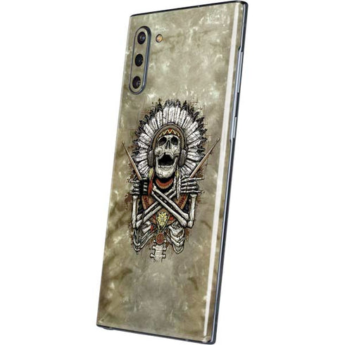 Liquid Blue Tribal Beats Galaxy Note 10 Skin
